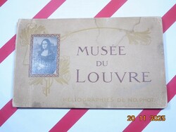 Musée du Louvre 18 Héliographies de ND Phot. - Louvre Múzeum képeskönyv