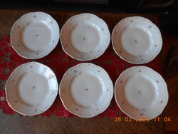 Zsolnay apróvirág mintás süteményes tányér