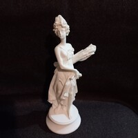 "Déméter ".Görög Istennő, alabástrom figura, szobor.