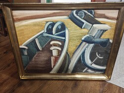 Csikós aláirással ellátott festmény