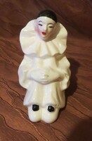 Régi Pierrot porcelán bohóc 3
