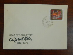 FDC 1983. Czóbel Béla (II.) 100 éves születési évfordulójára / Gyümölcscsendélet