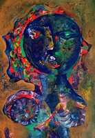 Lisziák Elek Lexy (1939-2007): Külvárosi Vénusz, 1969