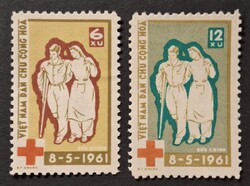 1961. Vietnám - Vöröskereszt sor ** 8 € (449.)