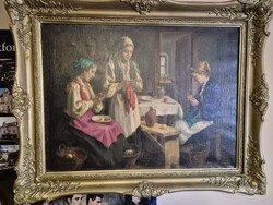 Krusnyak  Károly  festmény