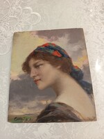 Pállya Celesztin festmény