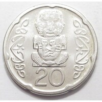 Új-Zéland,20 cents 2006 aUNC+ vas