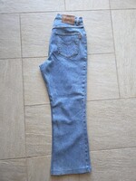 Explorer, rövid szárú, trapéz, magasderekú női farmer nadrág S-es