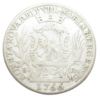 Ausztria,20 krajcár 1766 - Nürnberg F ezüst 6.68g589