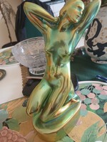 Zsolnay eozén  Vágyodas női akt