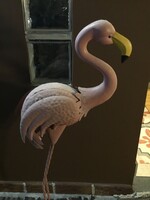 Flamingó kerti dísz / lakásdísz / dekorfigura / szobor