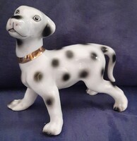 Porcelán Dalmata kutyus 12 cm. magas