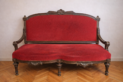 Barokk szófa 147 cm széles