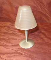 Régi retro lámpa alakú mécsestartó 18 cm magas