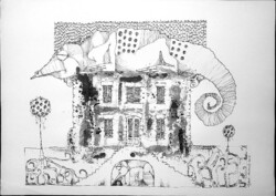 Győrfi András - 50 x 70 cm tus, papír 2006