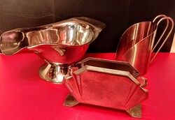 INOX konyhai /tálaló/ kiegészítők - 3 db -os kollekció