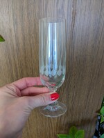 6 db-os pezsgős pohár készlet