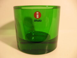 Green iittala marimekko kiwi candle holder