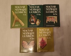 Magyar Néprajzi Lexikon I-V kötet