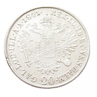 Magyarország,V. Ferdinánd 20 krajcár 1841 A EF+ ezüst 6.68g583