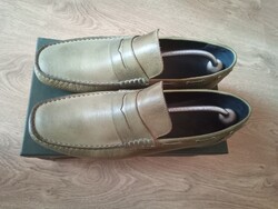 René Lazard luxus bőrcipő, mokaszin, loafer 46-os