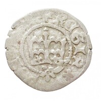 Lengyelország,IV. Kázmér 1/2 garas 1446-1492 VF+ ezüst