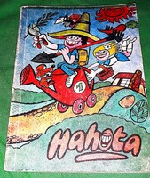 1987. PAJTÁS - HAHOTA 27.szám. humoros kultusz gyermek KÉPREGÉNYES zsebkönyv a képek szerint