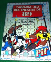 A PIF GADGET francia kultusz képregény /gyermek 1032.sz. havilap MELLÉKLETE GYŰJTŐI a képek szerint