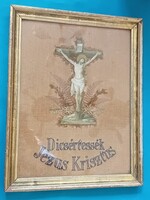 Apáca - kolostormunka : Megfeszített Krisztus