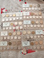 Eladó egyben. 9 db.folias szocialista forgalmi sor.