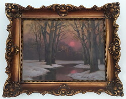 Tordai Székely oil painting guarantee, flawless!!!!!!!