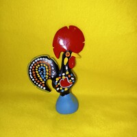 "Galo de Barcelos ". Barcelosi kakas. Kerámia figura, szobor.