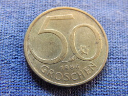 Ausztria 50 Groschen 1986