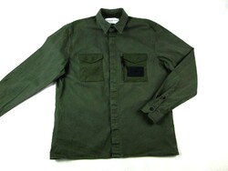 EREDETI CALVIN KLEIN (L) FÉRFI ÁTMENETI PASZTELL-ZÖLD ING-KABÁT