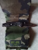 SOG - Special Operation Gear - bicska / kés és vízhatlan térkép/dokumentum védőtok együtt