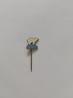 Jegesmedve kitűző, jelvény - Zoo BUDAPEST - retro állatkerti szuvenír