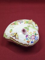 Herendi Viktória mintás szív alakú sérült bonbonier