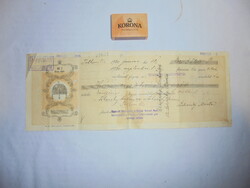 Régi váltó - 50 filléres - 1930 - "Háromezerötszáz pengő"