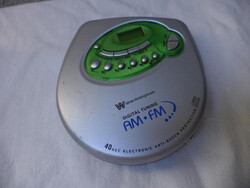 White-W WDM-13613 retro discman (2373)