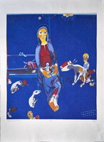 Földi Péter - Somosi Betlehem 84 x 60 cm computer print, merített papír