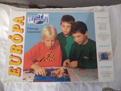 Európa földrajzi összerakó retro társasjáték (1319)