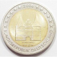 Németország,2 euro 2006 G - Schleswig-Holstein aUNC+ ötvözet