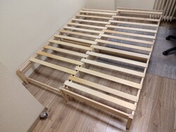 VidaXL tömör fenyőfa kihúzható kanapéágy