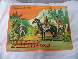 Kalandozás a vadnyugaton retro társasjáték (2729)