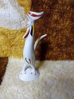 2601/58 Hollóházi art deco porcelán kakas