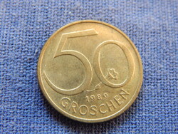 Ausztria 50 Groschen 1989