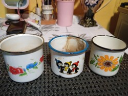 Régi Zománc bögrék  Sok  100 Aukció és Akció a termėkeim között