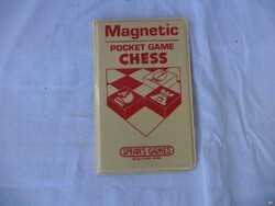 Magnetic pocket game, sakk játék (1396)