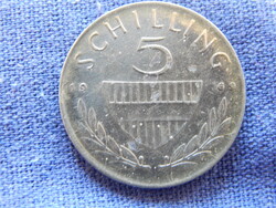 Ausztria 5 Schilling 1969