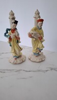 Kínai porcelán  szobor pár